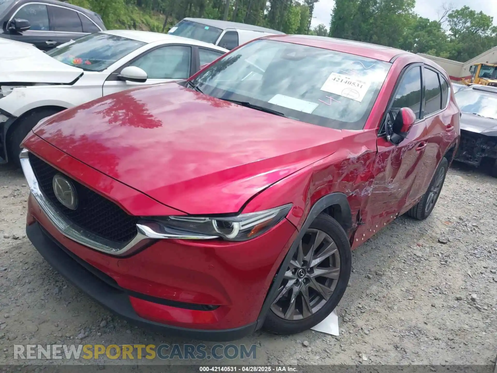 2 Photograph of a damaged car JM3KFBEY6M0419842 MAZDA CX-5 2021