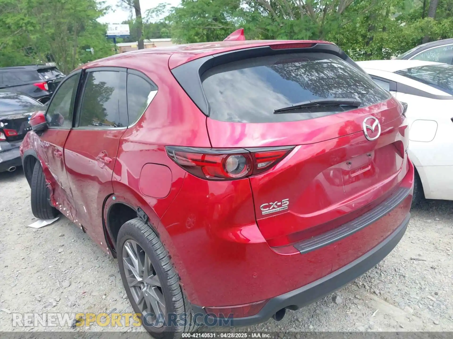 3 Photograph of a damaged car JM3KFBEY6M0419842 MAZDA CX-5 2021