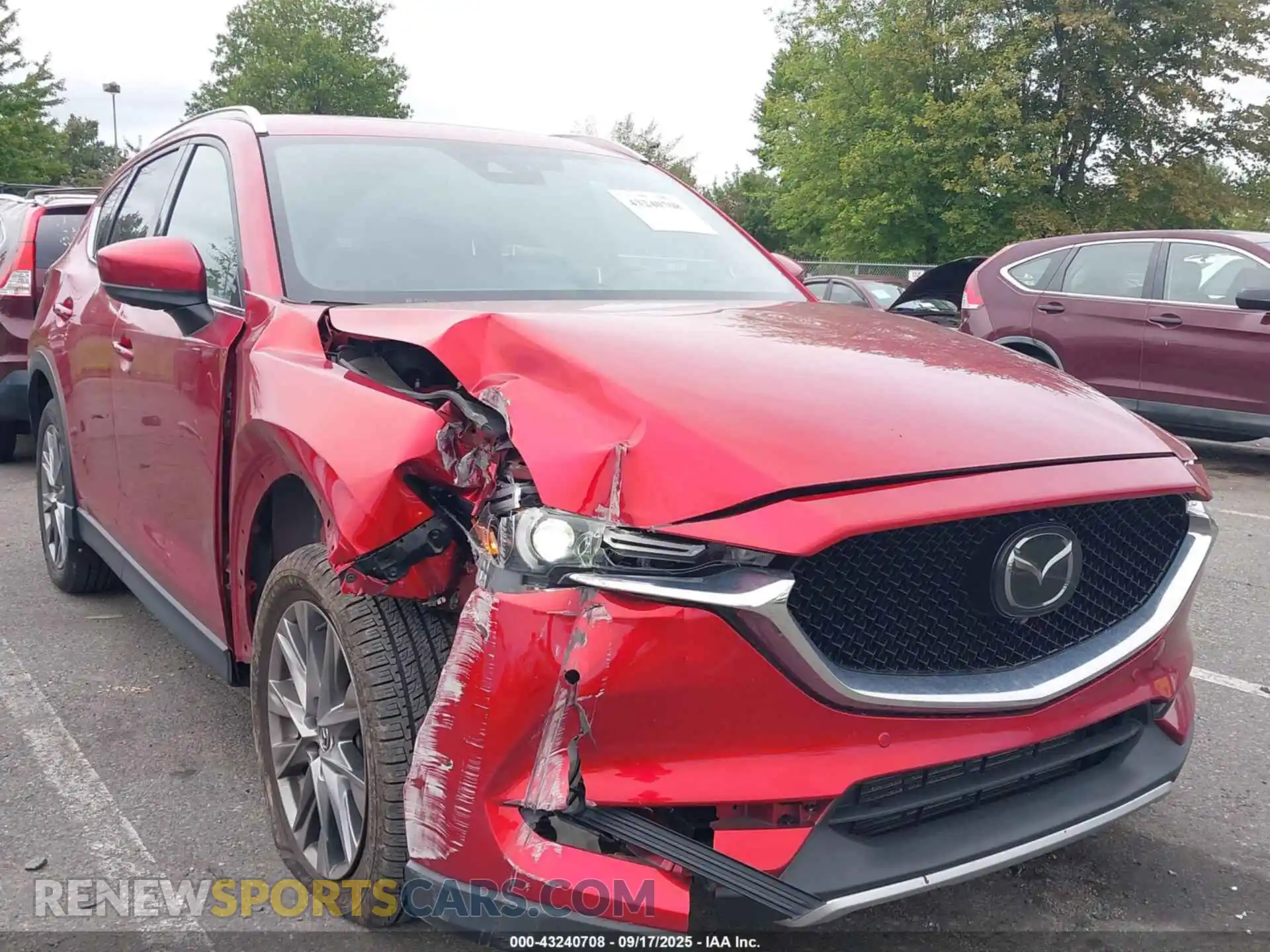 1 Photograph of a damaged car JM3KFBEY6M0430937 MAZDA CX-5 2021