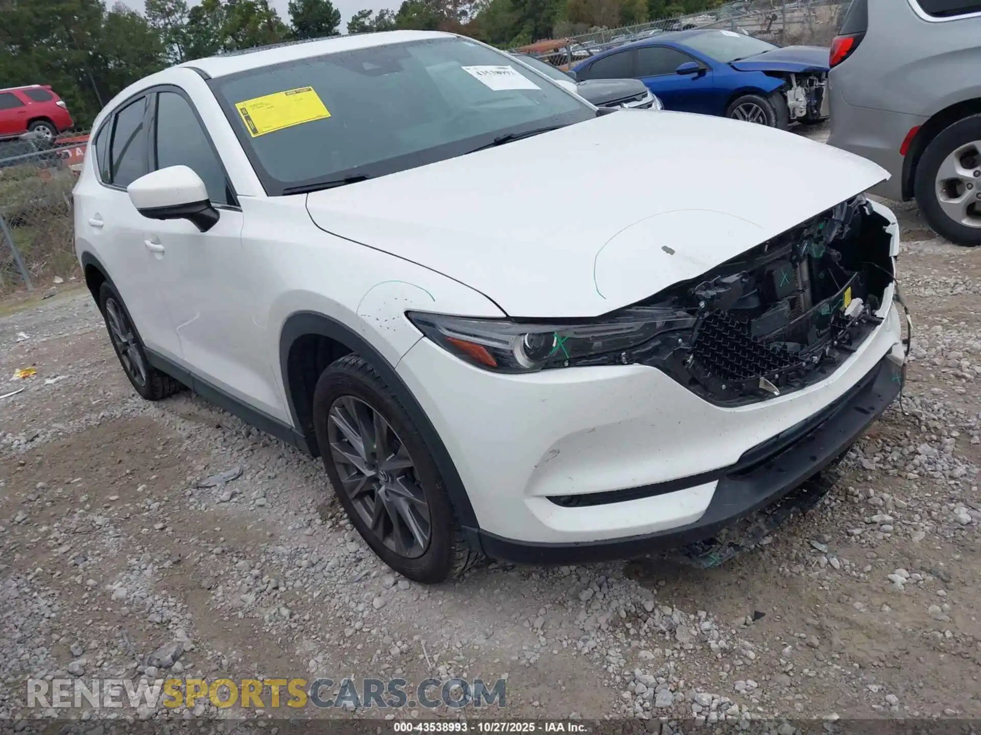 1 Photograph of a damaged car JM3KFBEY8M0321010 MAZDA CX-5 2021