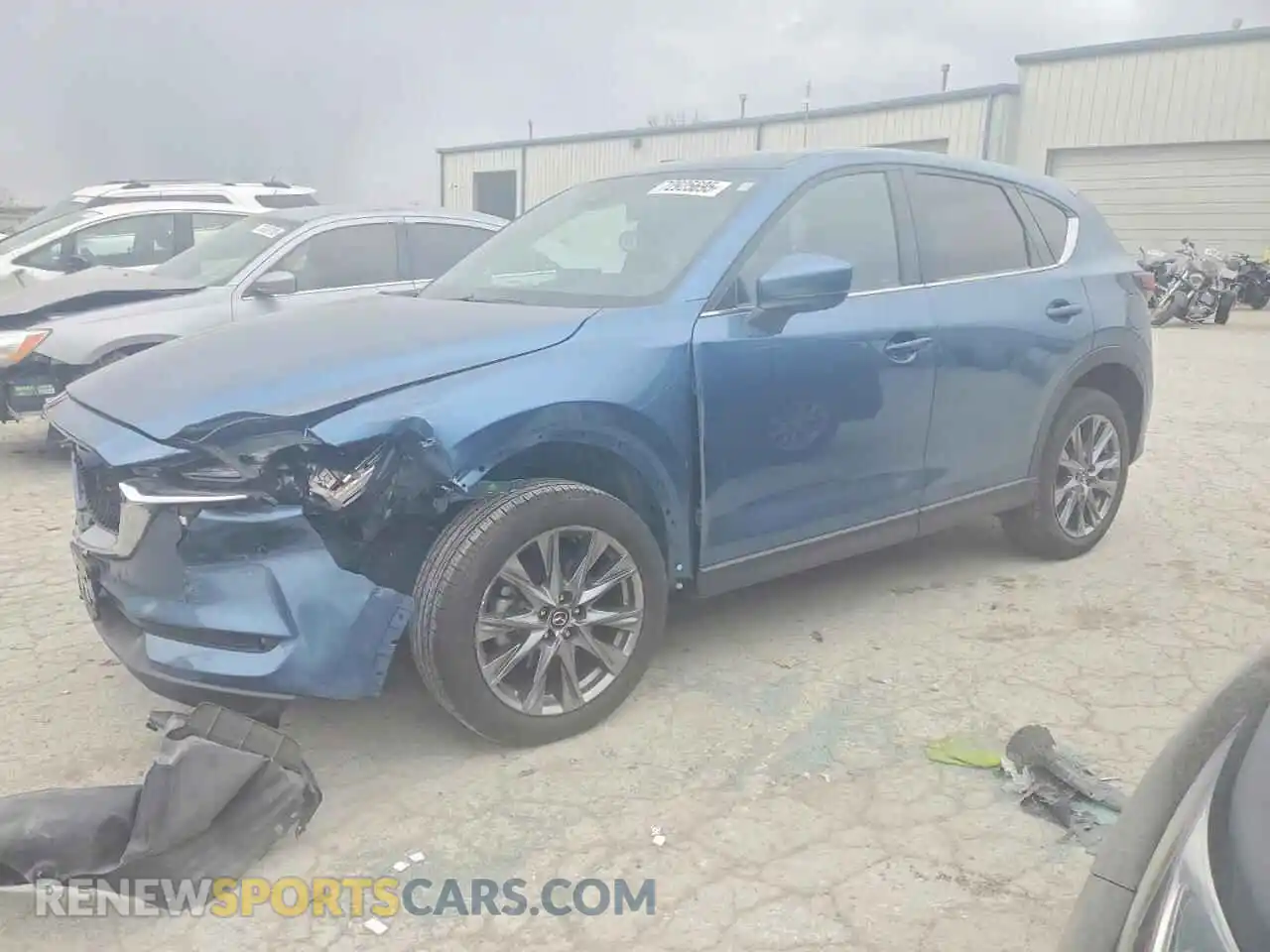 1 Photograph of a damaged car JM3KFBEY8M0337630 MAZDA CX-5 2021