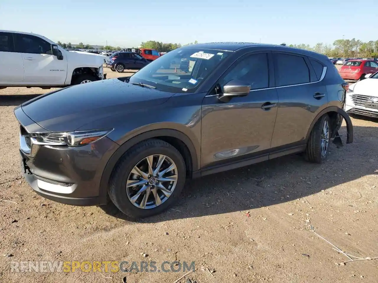 1 Photograph of a damaged car JM3KFBEY8M0356811 MAZDA CX-5 2021