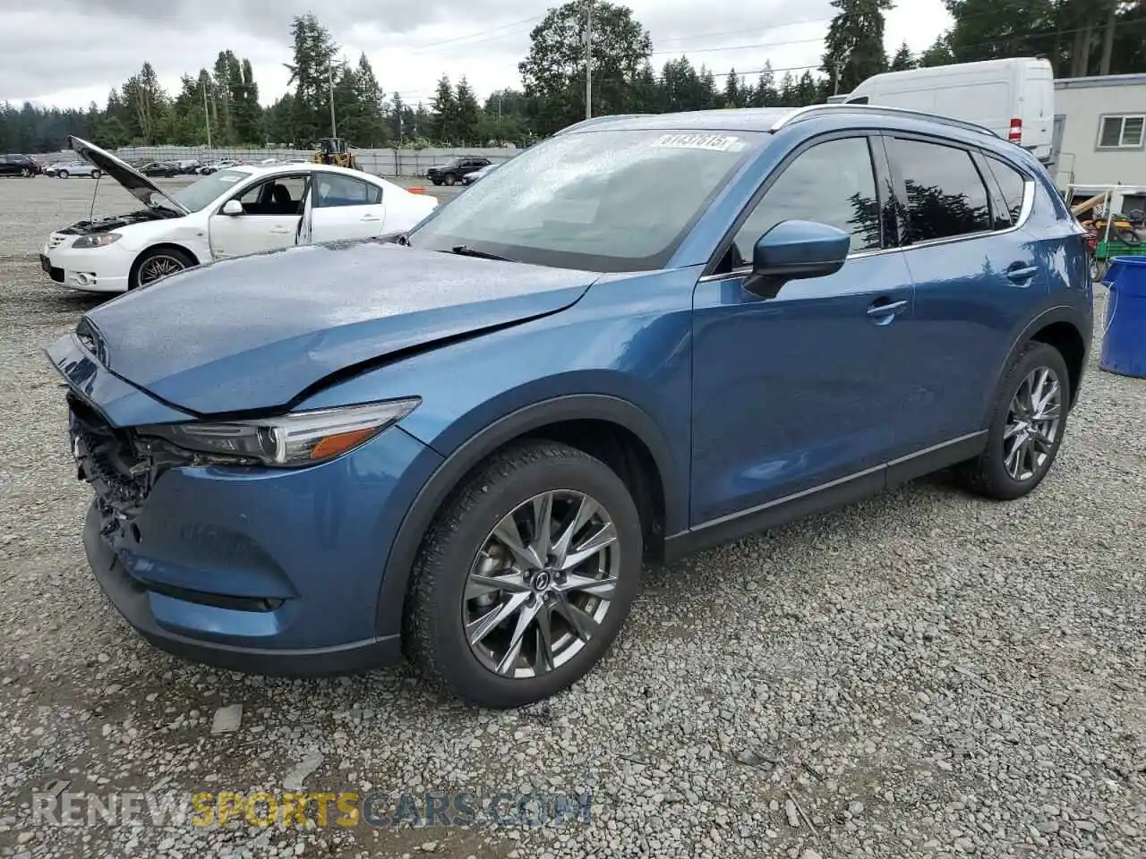 1 Photograph of a damaged car JM3KFBEY8M0408342 MAZDA CX-5 2021