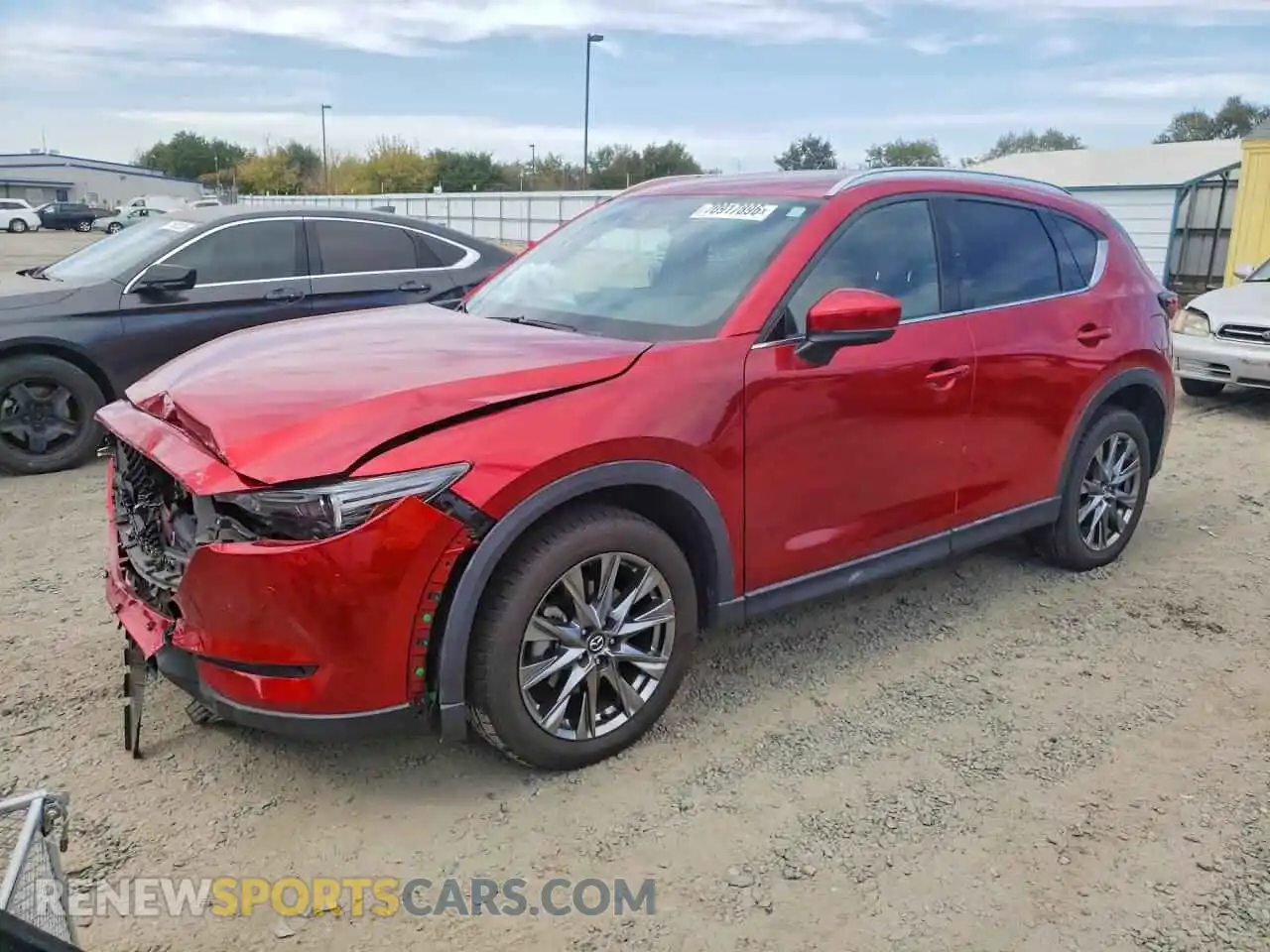 1 Photograph of a damaged car JM3KFBEYXM0339248 MAZDA CX-5 2021