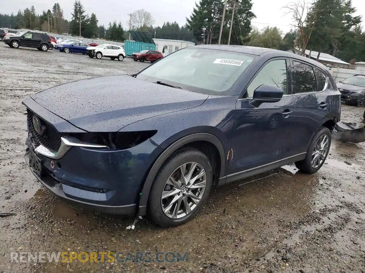 1 Photograph of a damaged car JM3KFBEYXM0401361 MAZDA CX-5 2021