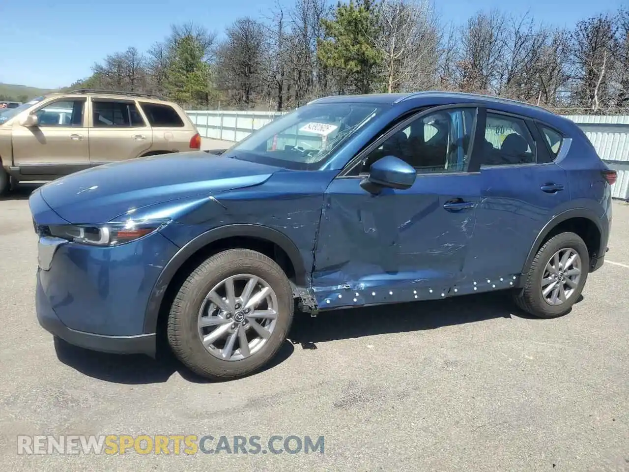 1 Photograph of a damaged car JM3KFBAM0N0535039 MAZDA CX-5 2022