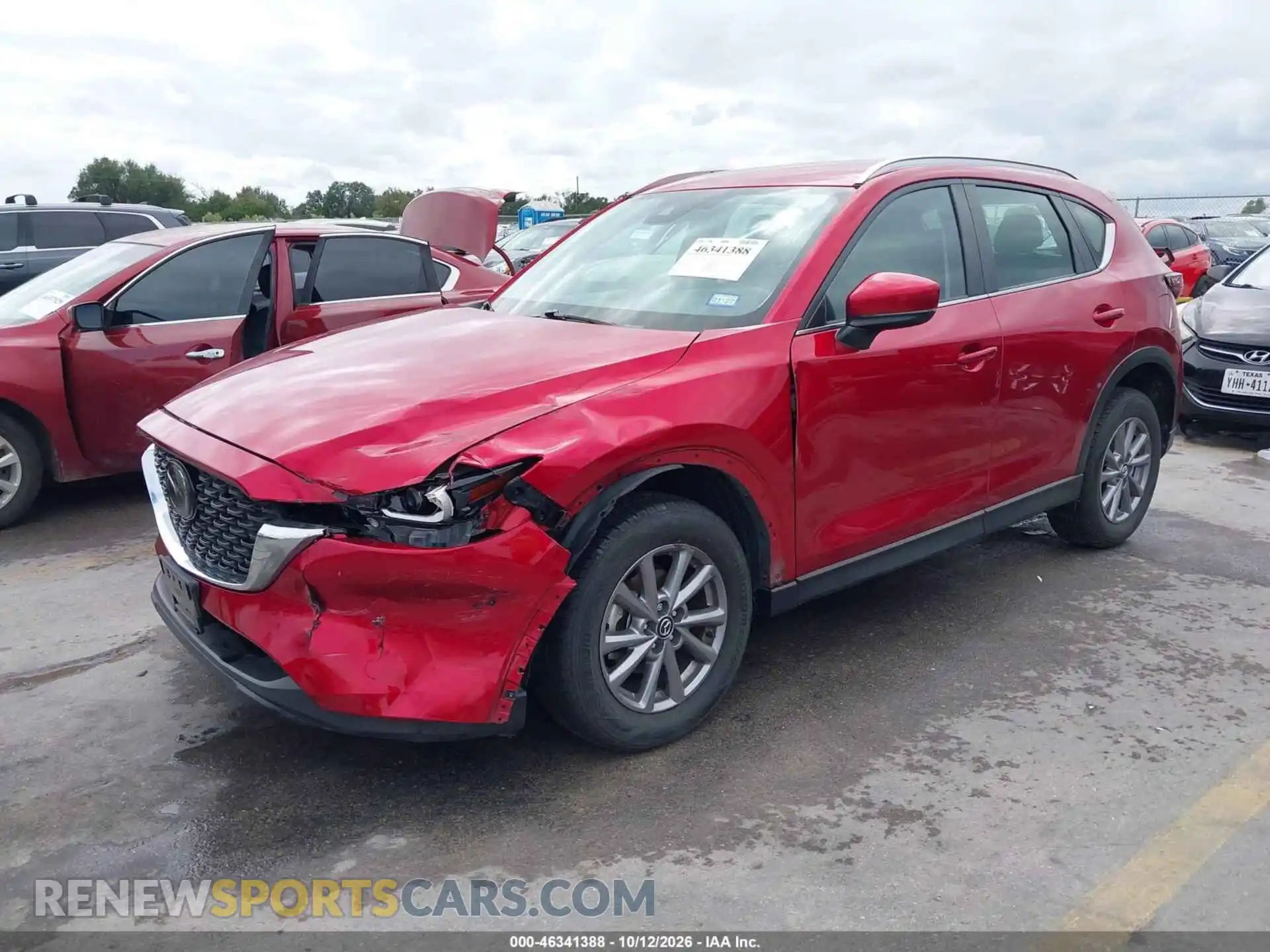2 fotografías del automóvil dañado JM3KFBAM0N0539639 MAZDA CX-5 2022