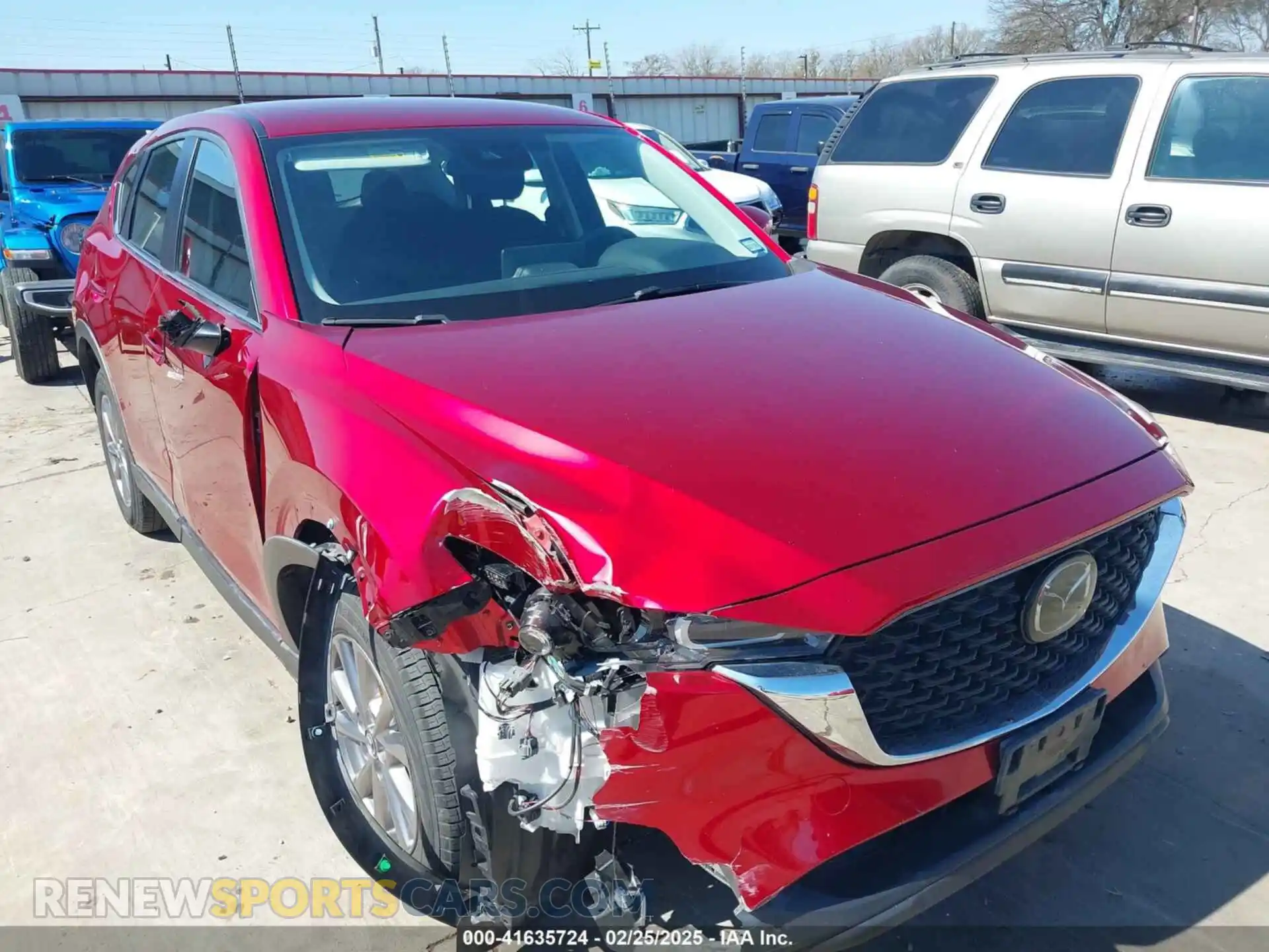 1 Photograph of a damaged car JM3KFBAM0N0544159 MAZDA CX-5 2022