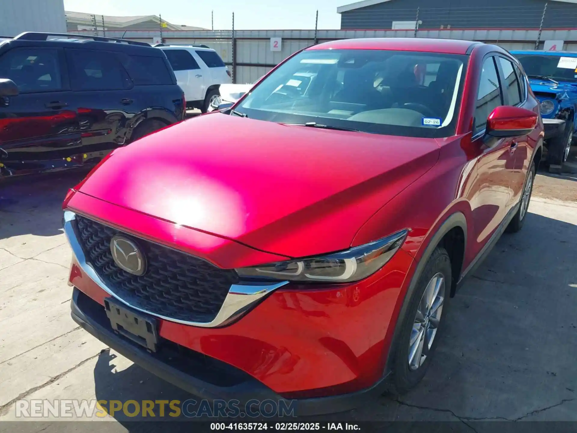 2 Photograph of a damaged car JM3KFBAM0N0544159 MAZDA CX-5 2022