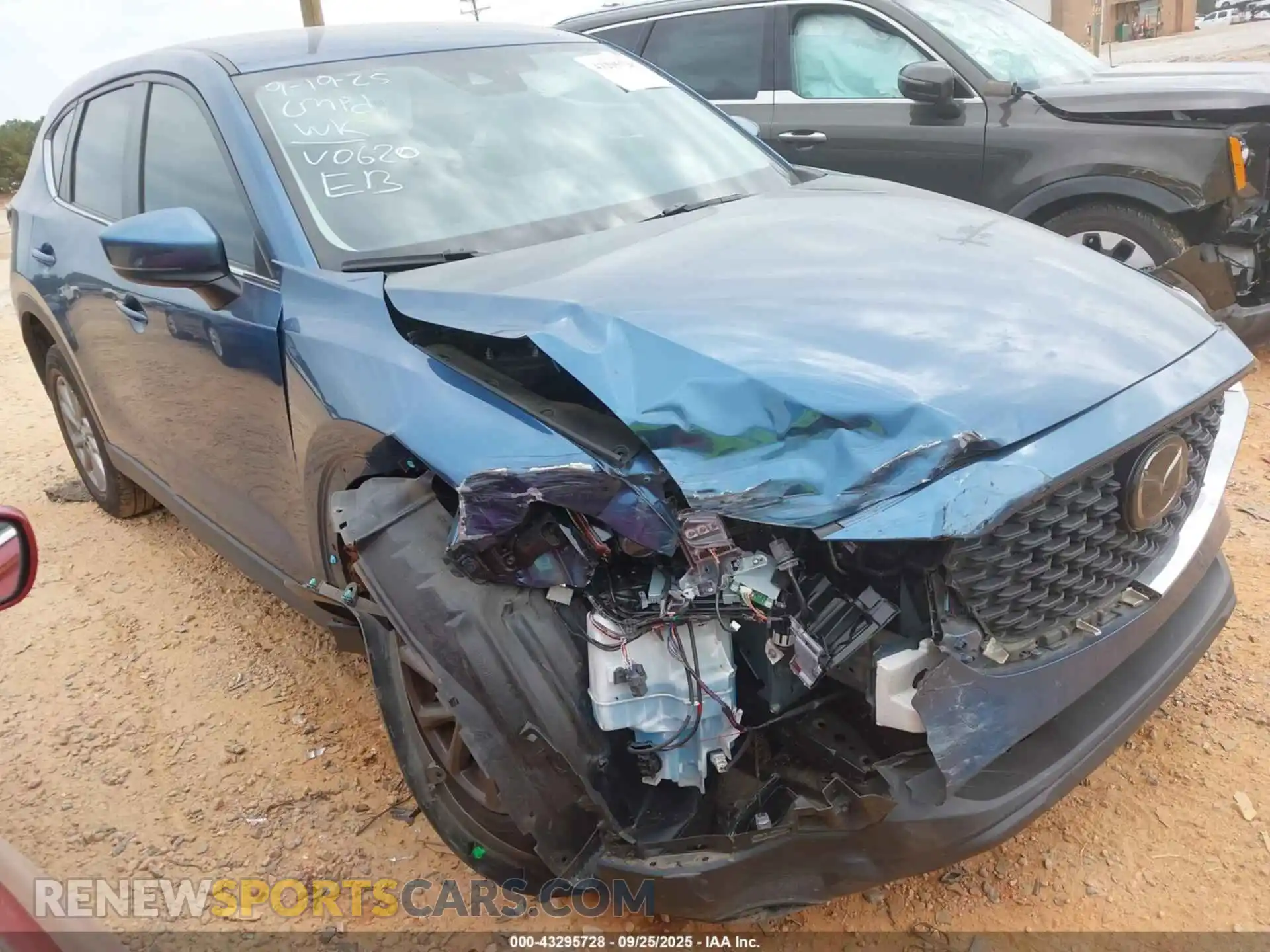 1 Photograph of a damaged car JM3KFBAM0N0600620 MAZDA CX-5 2022