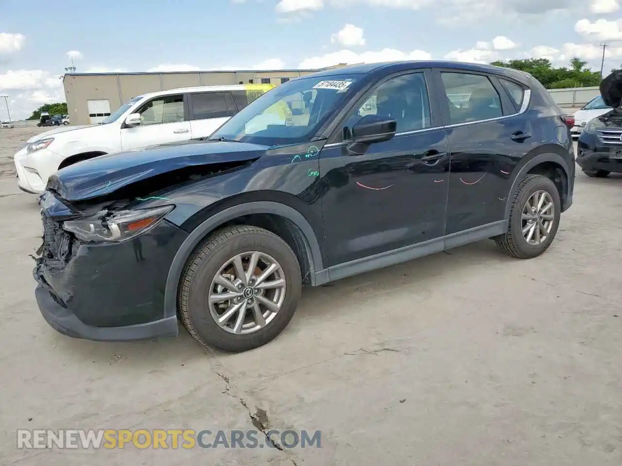 1 Photograph of a damaged car JM3KFBAM0N1622465 MAZDA CX-5 2022
