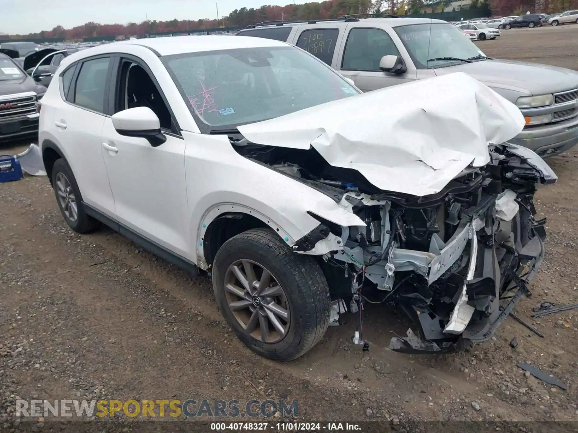 1 Photograph of a damaged car JM3KFBAM2N0534037 MAZDA CX-5 2022