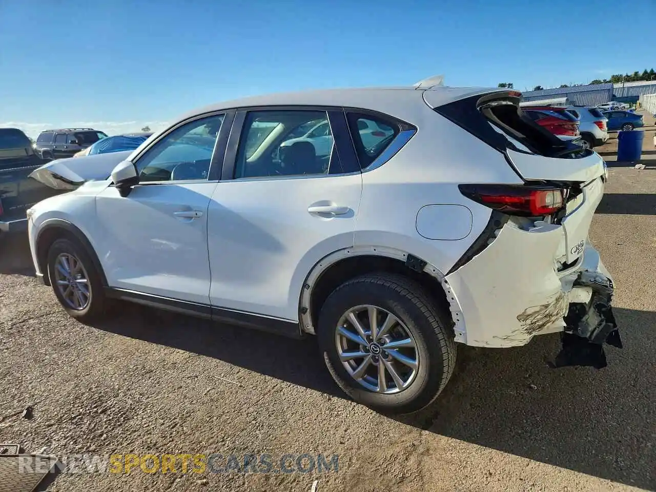 2 fotografías del automóvil dañado JM3KFBAM4N0585751 MAZDA CX-5 2022