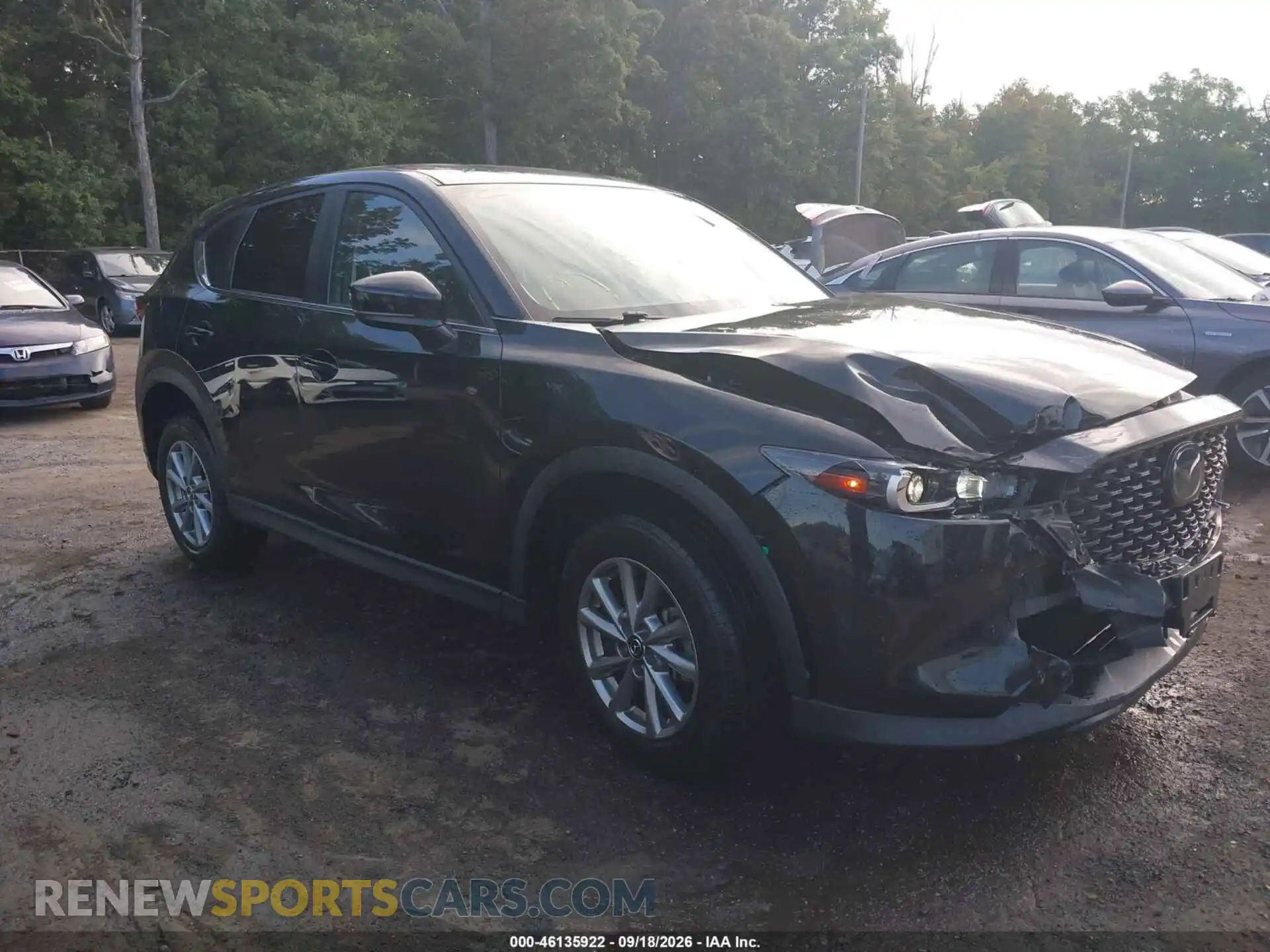 1 Photograph of a damaged car JM3KFBAM5N1622512 MAZDA CX-5 2022