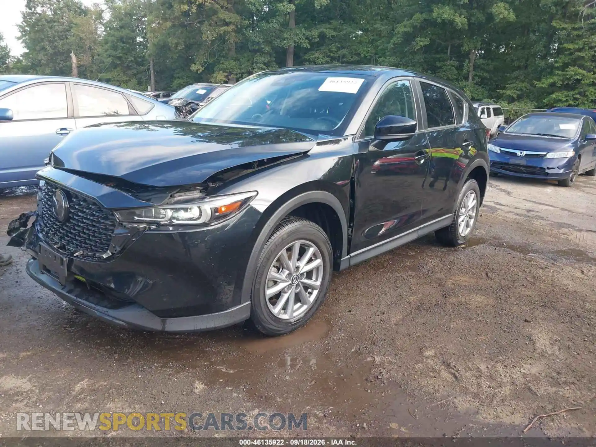 2 Photograph of a damaged car JM3KFBAM5N1622512 MAZDA CX-5 2022