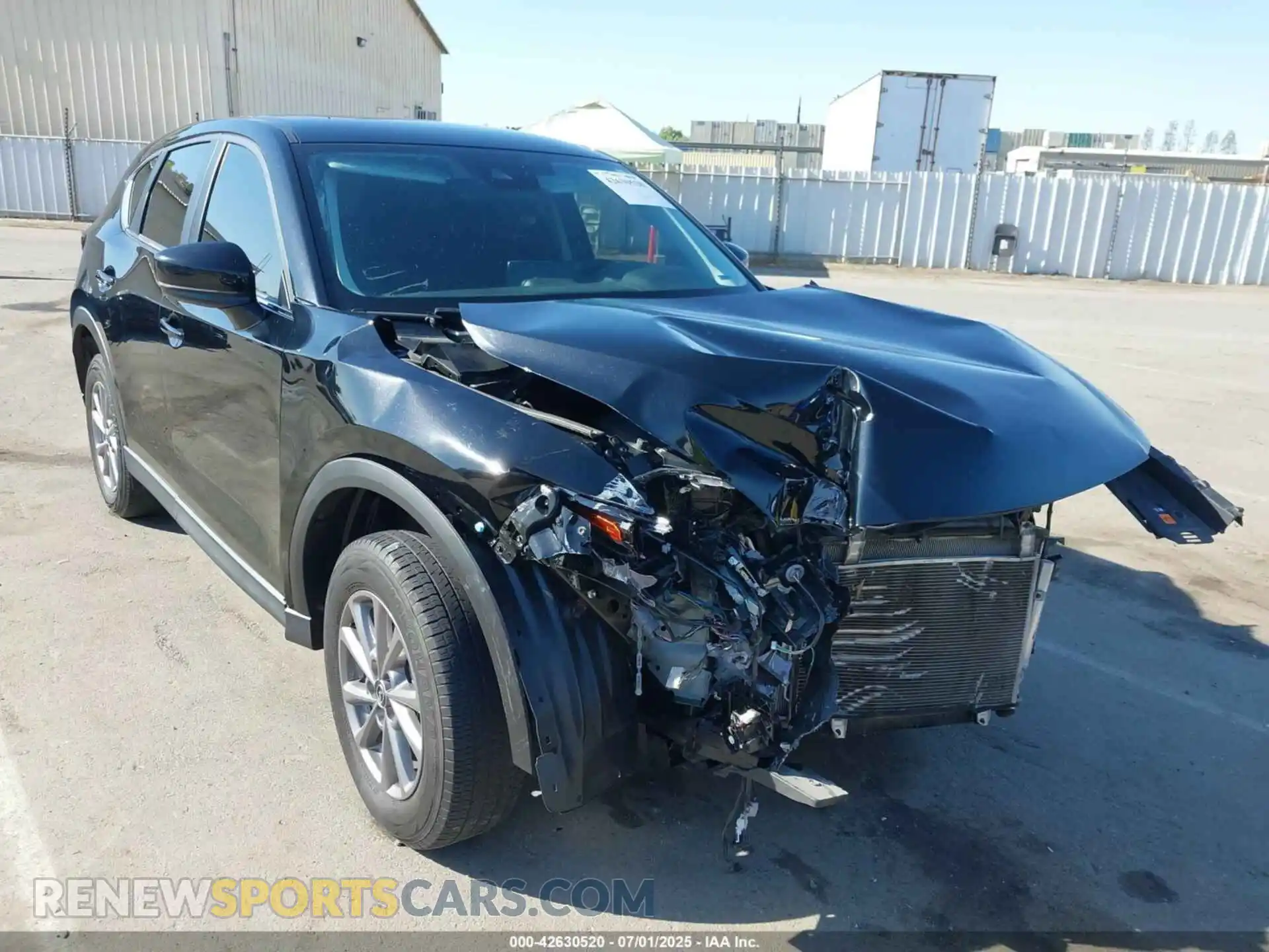 1 Photograph of a damaged car JM3KFBAM6N0546983 MAZDA CX-5 2022