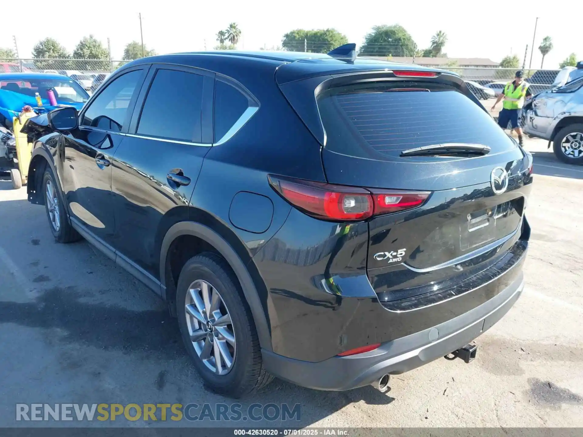3 Photograph of a damaged car JM3KFBAM6N0546983 MAZDA CX-5 2022