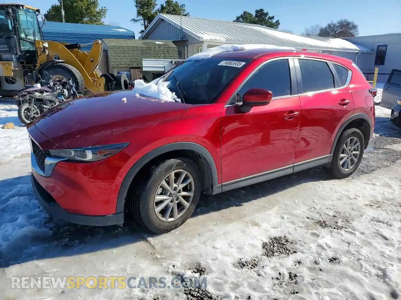 1 Photograph of a damaged car JM3KFBAM6N0556767 MAZDA CX-5 2022