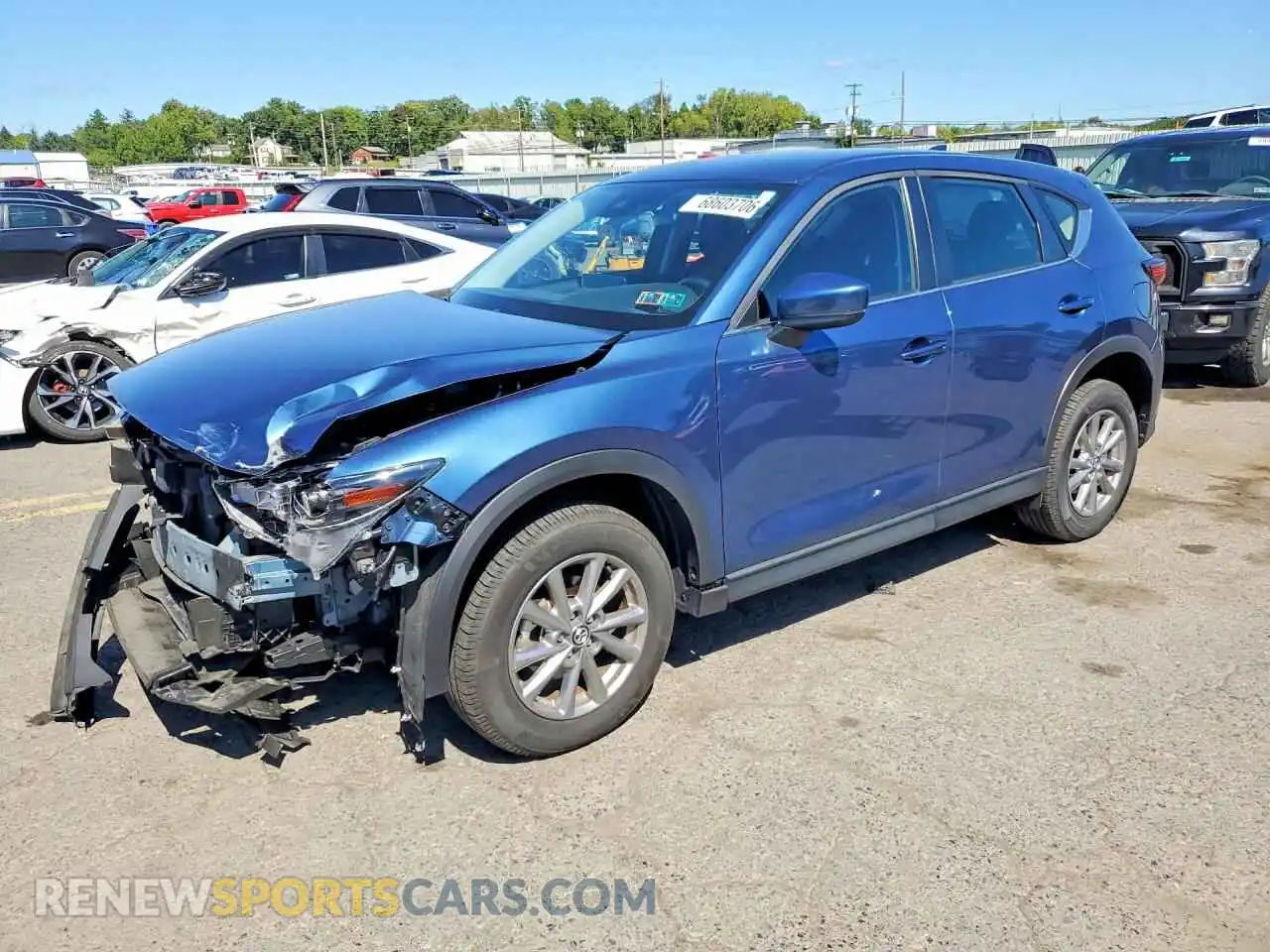1 Фотография поврежденного автомобиля JM3KFBAM7N0593620 MAZDA CX-5 2022