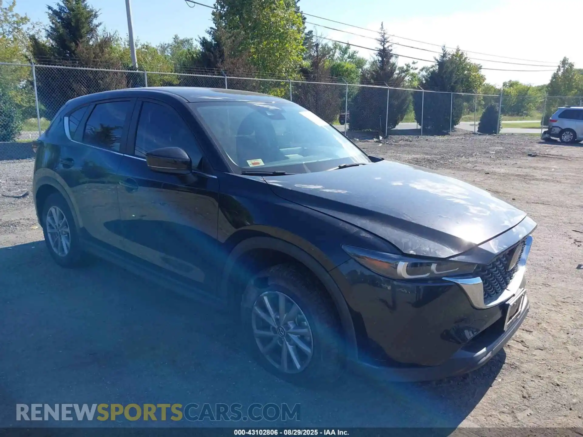 1 Photograph of a damaged car JM3KFBAM9N0555421 MAZDA CX-5 2022