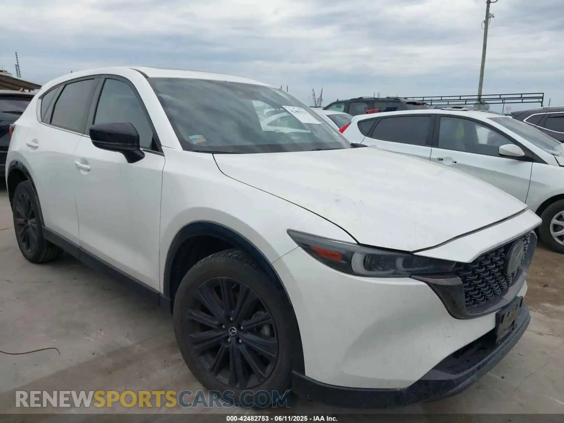 1 Photograph of a damaged car JM3KFBAY2N0586920 MAZDA CX-5 2022