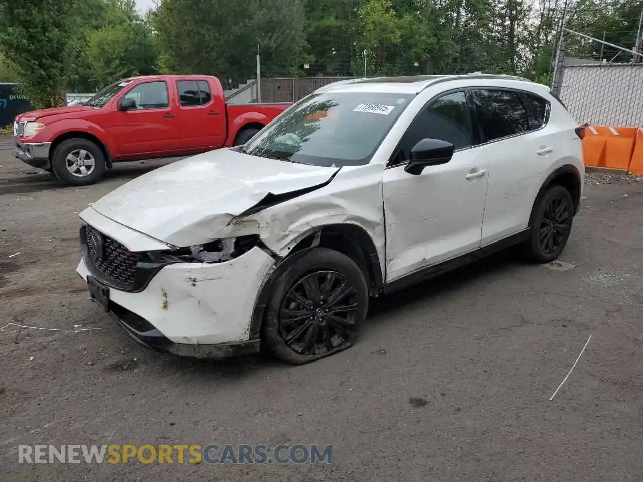 1 Photograph of a damaged car JM3KFBAY2N0600993 MAZDA CX-5 2022
