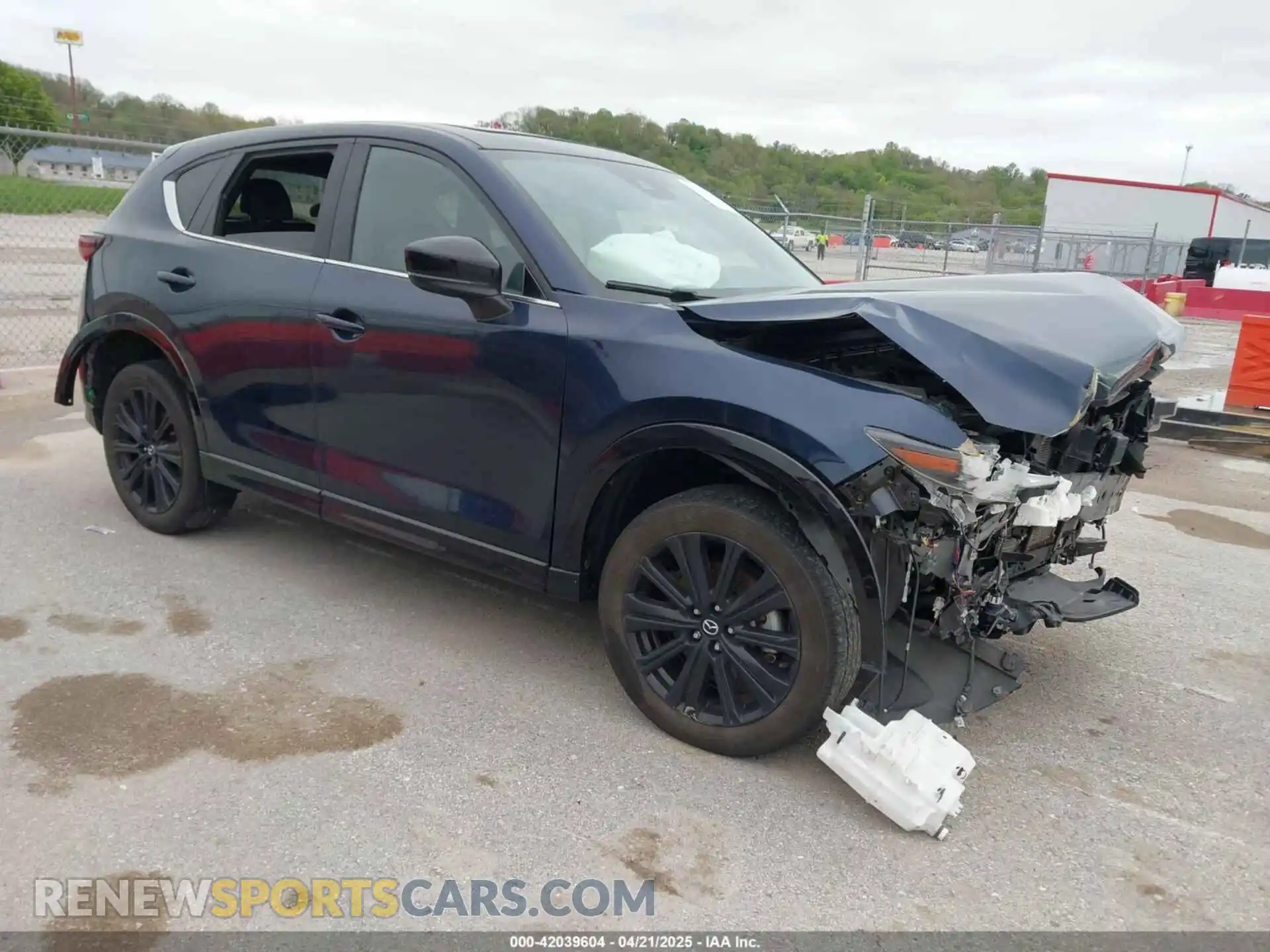 1 Photograph of a damaged car JM3KFBAY2N0640992 MAZDA CX-5 2022