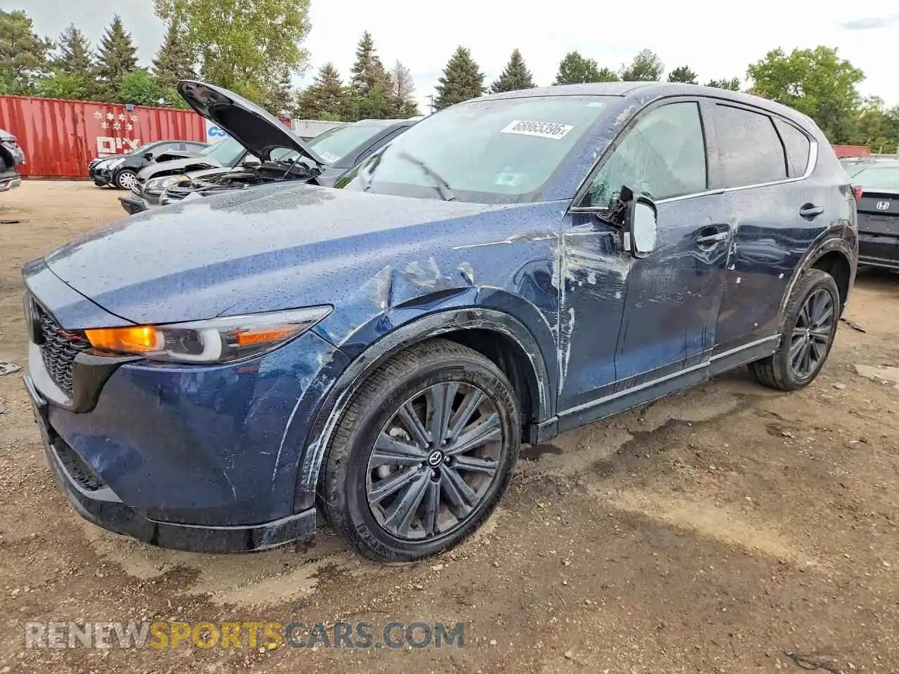 1 Photograph of a damaged car JM3KFBAY3N0618919 MAZDA CX-5 2022