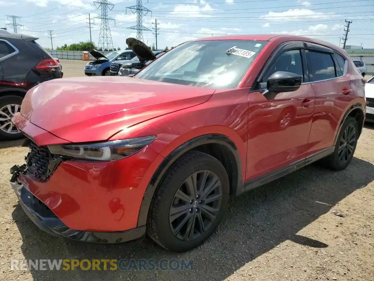 1 Photograph of a damaged car JM3KFBAY3N0622761 MAZDA CX-5 2022