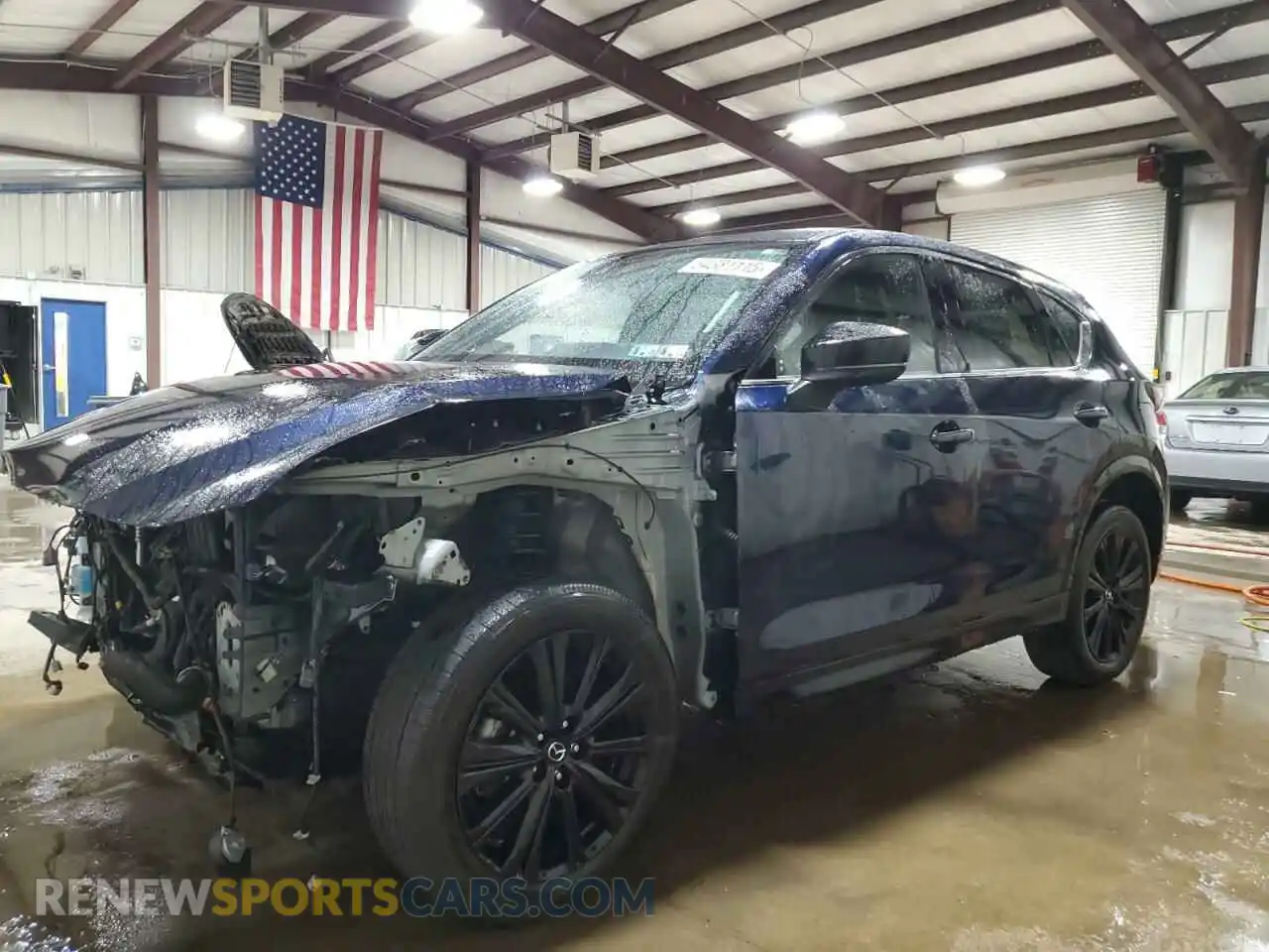 1 Photograph of a damaged car JM3KFBAY4N0595862 MAZDA CX-5 2022