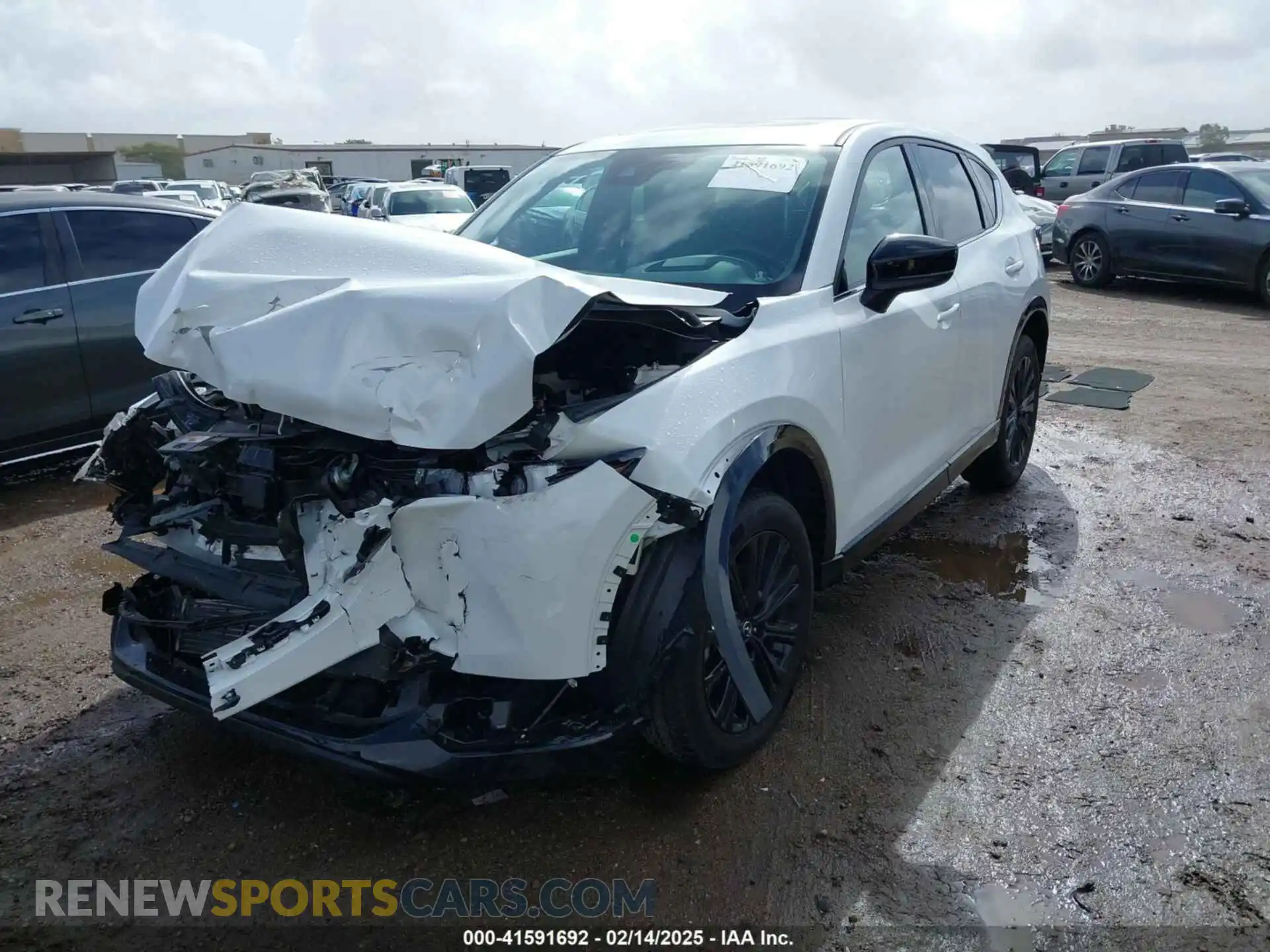 2 Photograph of a damaged car JM3KFBAY5N0524251 MAZDA CX-5 2022