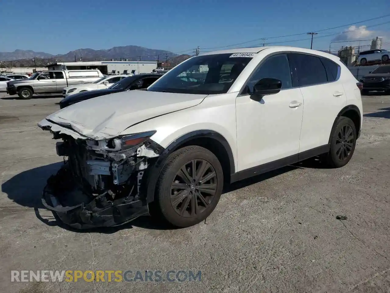 1 Photograph of a damaged car JM3KFBAY5N0525299 MAZDA CX-5 2022