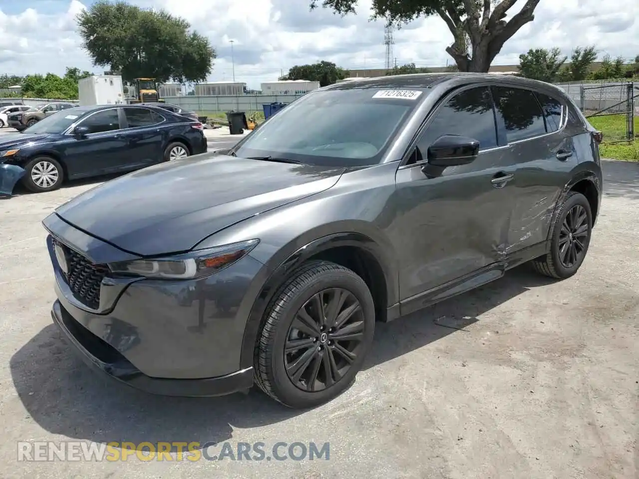 1 Photograph of a damaged car JM3KFBAY6N0607767 MAZDA CX-5 2022