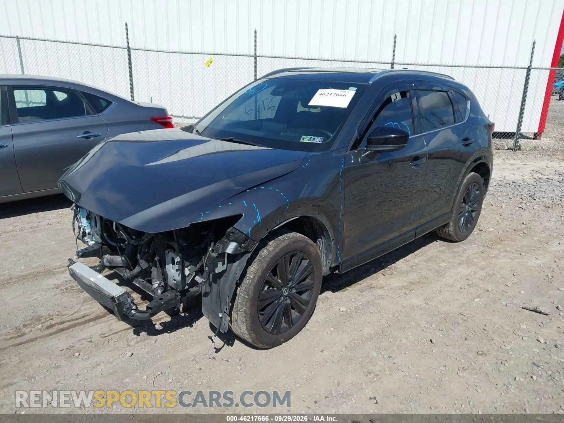 2 fotografías del automóvil dañado JM3KFBAY7N0644956 MAZDA CX-5 2022