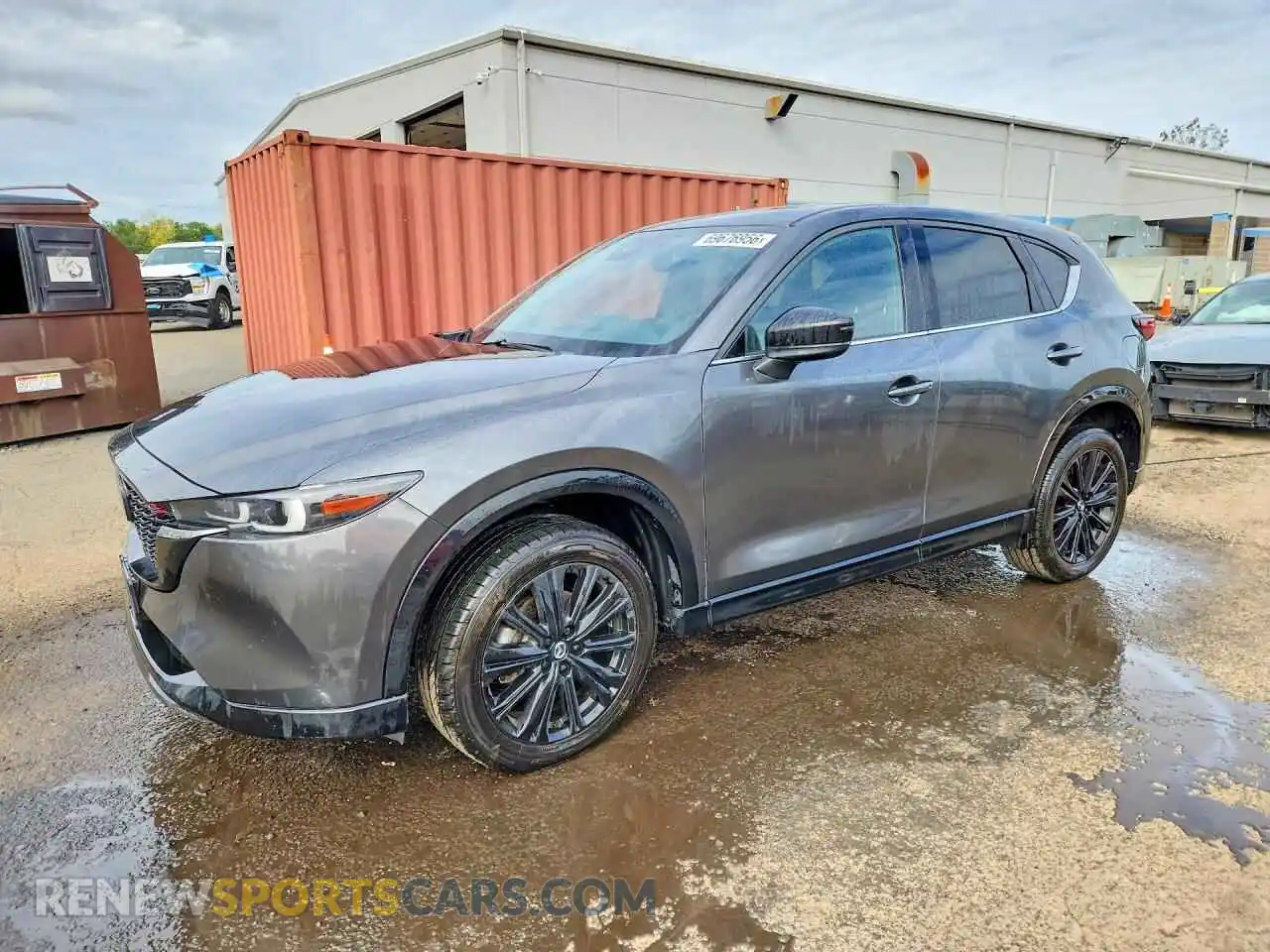 1 Photograph of a damaged car JM3KFBAY9N0584033 MAZDA CX-5 2022