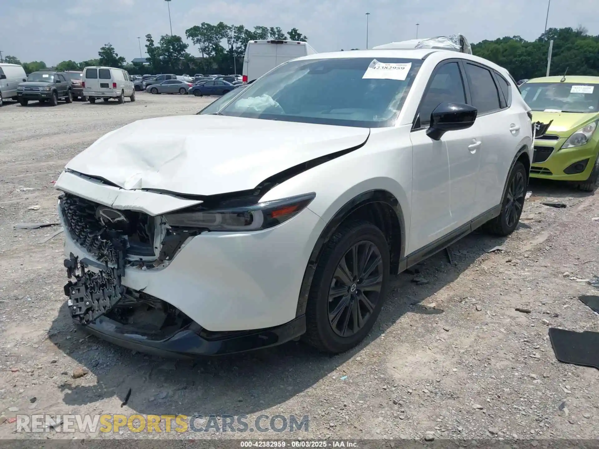 2 Photograph of a damaged car JM3KFBAYXN0575339 MAZDA CX-5 2022