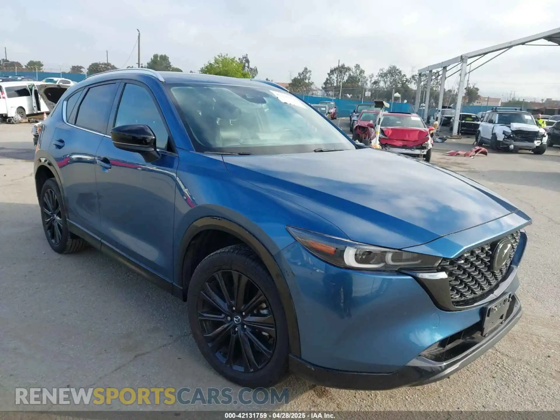 1 Photograph of a damaged car JM3KFBAYXN0607433 MAZDA CX-5 2022