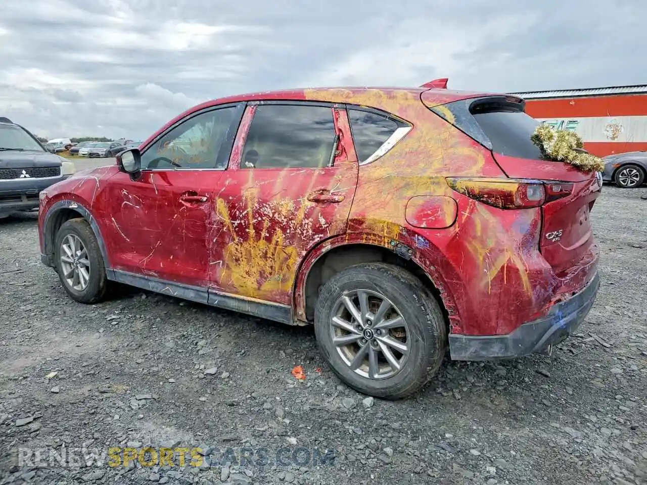 2 fotografías del automóvil dañado JM3KFBBL6N0613426 MAZDA CX-5 2022