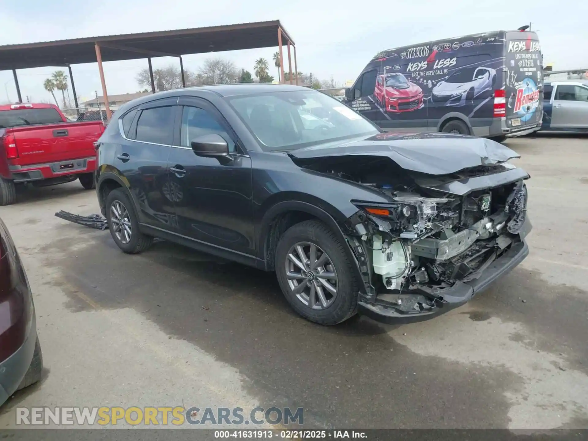 1 Photograph of a damaged car JM3KFBBM4N0532014 MAZDA CX-5 2022