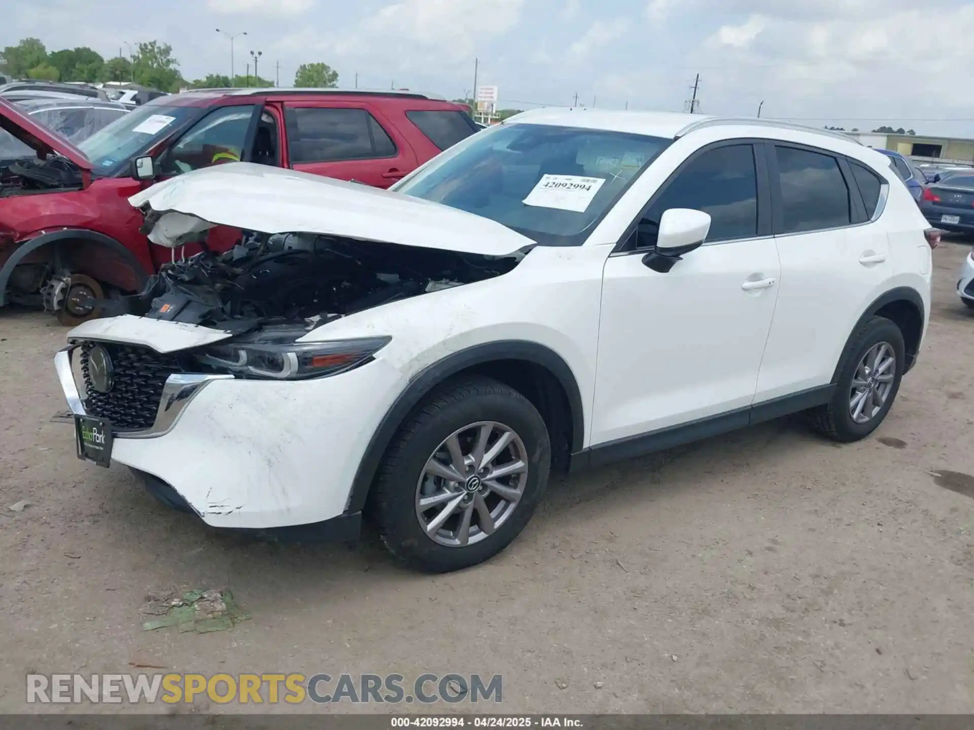 2 Photograph of a damaged car JM3KFBBM7N0533805 MAZDA CX-5 2022