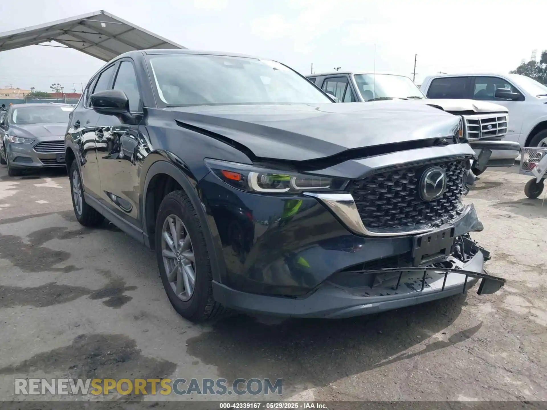 1 Photograph of a damaged car JM3KFBCM0N0640709 MAZDA CX-5 2022