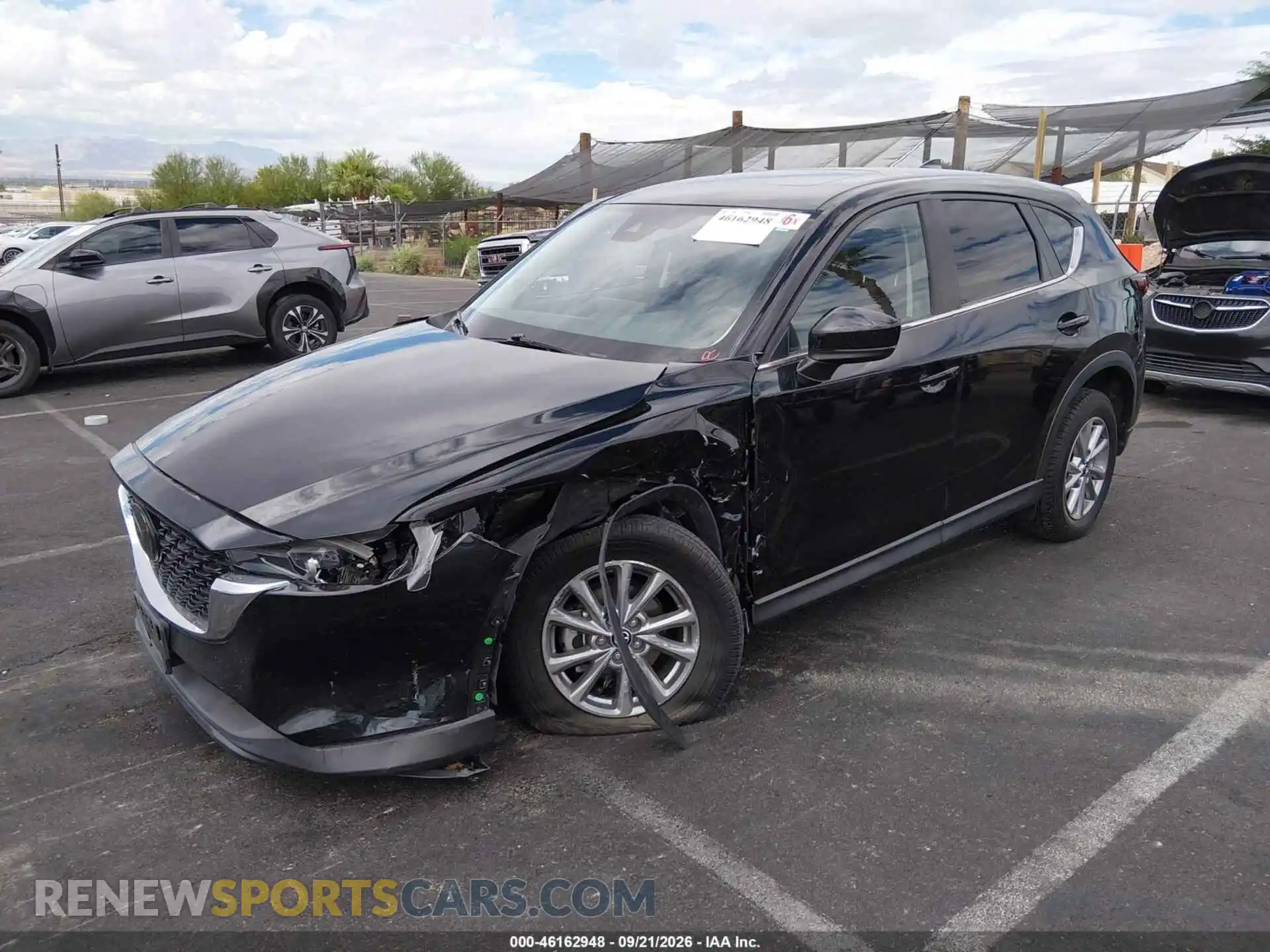 2 fotografías del automóvil dañado JM3KFBCM0N1567819 MAZDA CX-5 2022