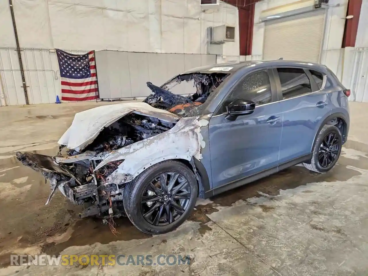1 Photograph of a damaged car JM3KFBCM1N0559427 MAZDA CX-5 2022
