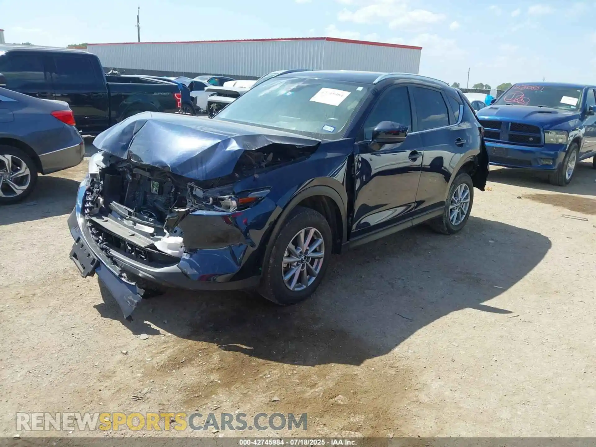 2 Photograph of a damaged car JM3KFBCM1N0560772 MAZDA CX-5 2022