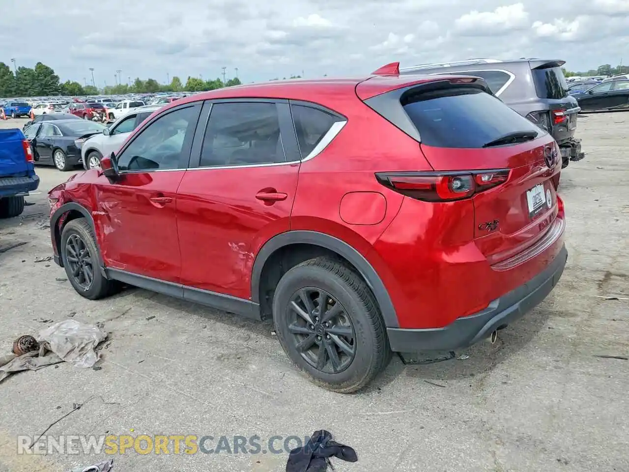 2 Photograph of a damaged car JM3KFBCM1N1586332 MAZDA CX-5 2022