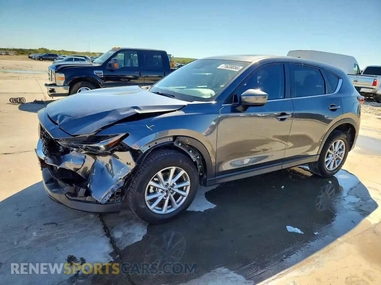 1 Photograph of a damaged car JM3KFBCM1N1629812 MAZDA CX-5 2022