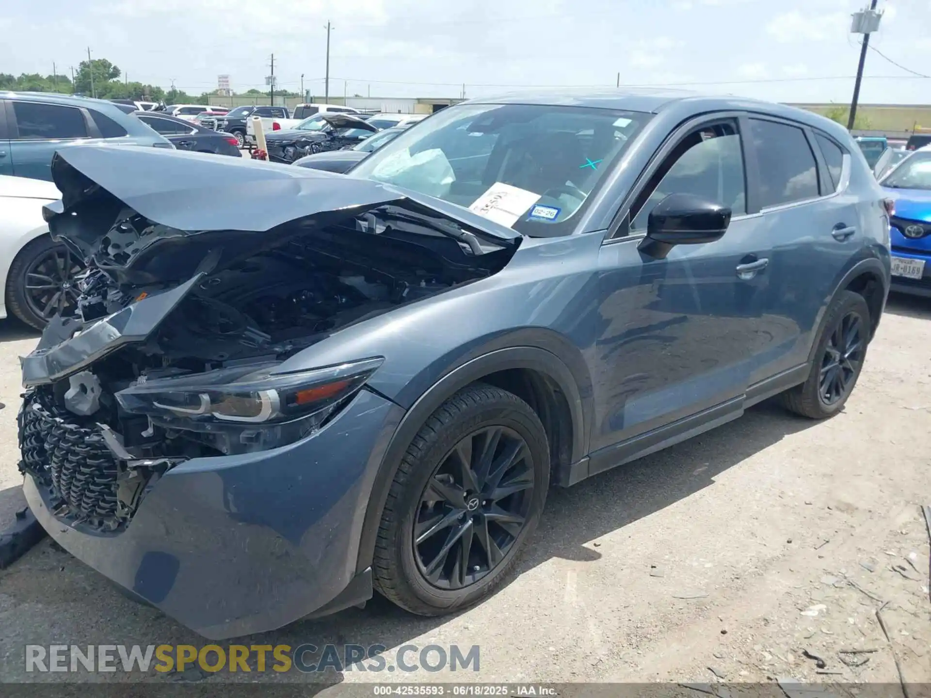 2 Photograph of a damaged car JM3KFBCM2N0571117 MAZDA CX-5 2022