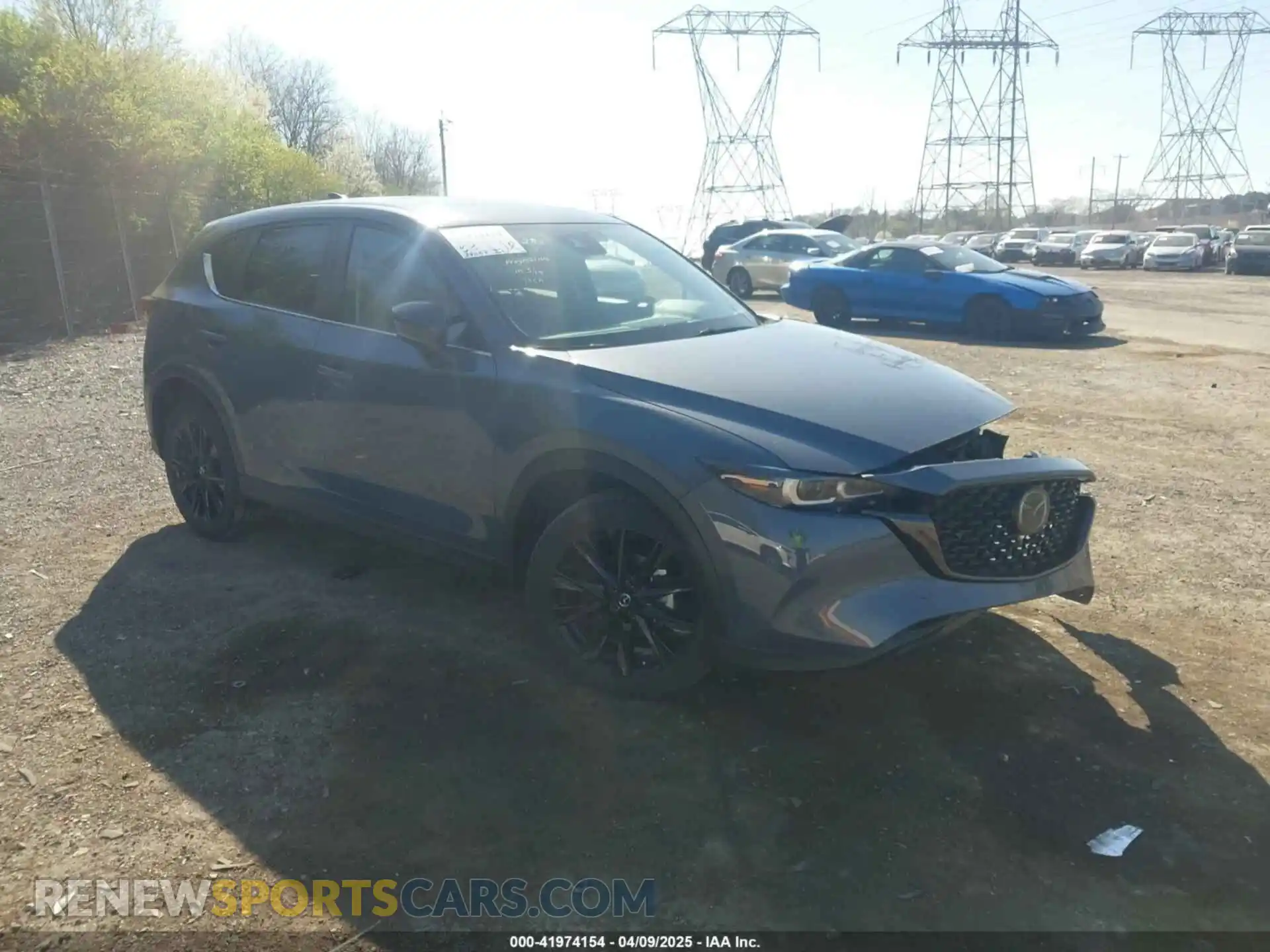 1 Photograph of a damaged car JM3KFBCM2N1583066 MAZDA CX-5 2022