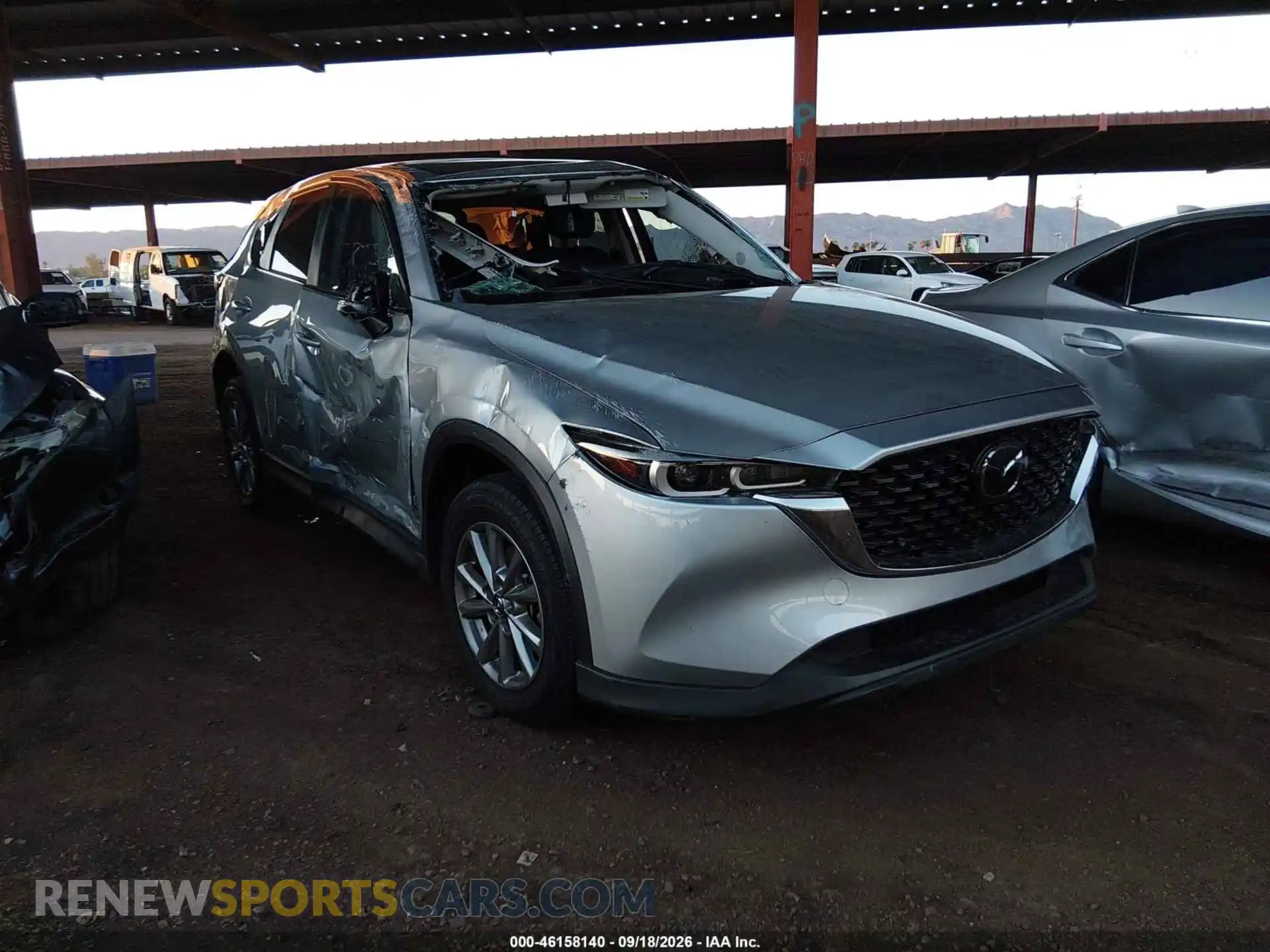 1 Photograph of a damaged car JM3KFBCM2N1602537 MAZDA CX-5 2022