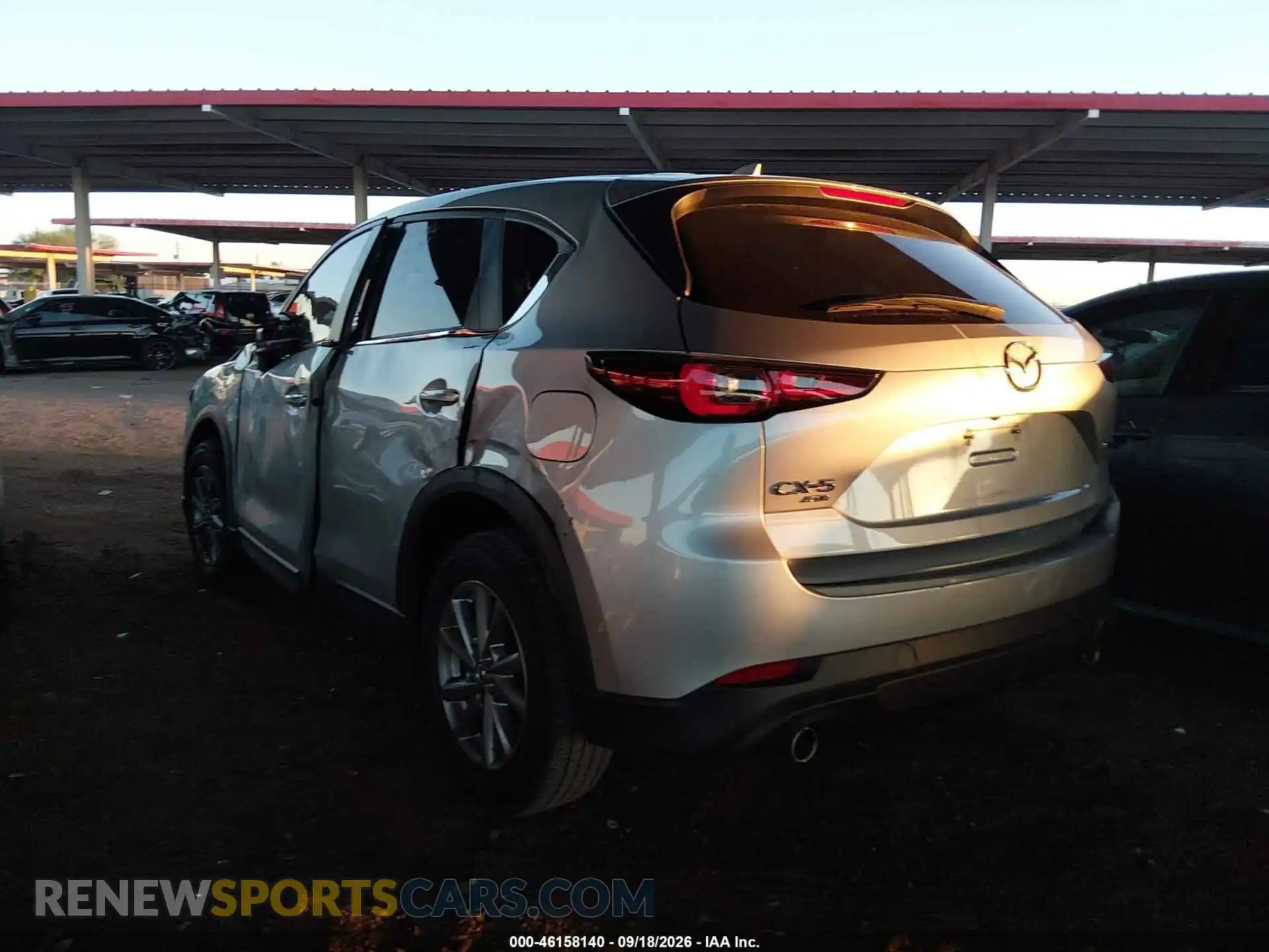 3 Photograph of a damaged car JM3KFBCM2N1602537 MAZDA CX-5 2022